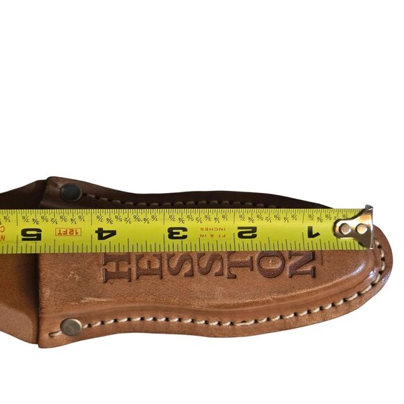 Hesston Leather Pliers Tool Sheath Holster Agriculture Advertising Farm Vintage - Picture 3 of 14